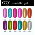 CCO attrayant 3D Nails UV Gel Vernis à ongles métalliques pour décorations des ongles 3D
